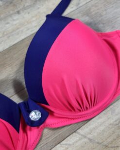 Sutien dama de plaja Dublin Red/Blue