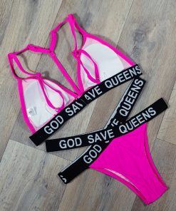Costume de baie God Save Queens Roz