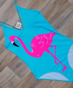 Costum de baie intreg Flamingo