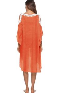 Rochita de plaja Nevada Orange cu spatele