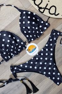 Costum de baie doua piese cu slip brazilian Afrodita