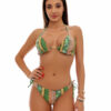 Costume de baie doua piese cu slip brazilian Hawaii