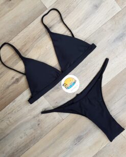 Costum de baie cu slip tanga Istanbul Negru