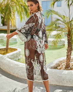 Rochie de plaja transparenta Napoli