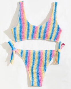 Costum de baie doua piese Rainbow Kiss-YM06