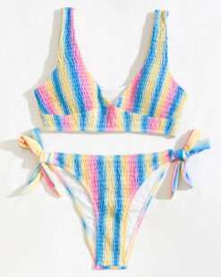 Costum de baie doua piese Rainbow Kiss-YM06