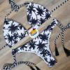 Costume de baie doua piese cu slip brazilian Palmier Madalina