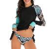 Costum de baie femei scuba cu imprimeu aztec Antipa