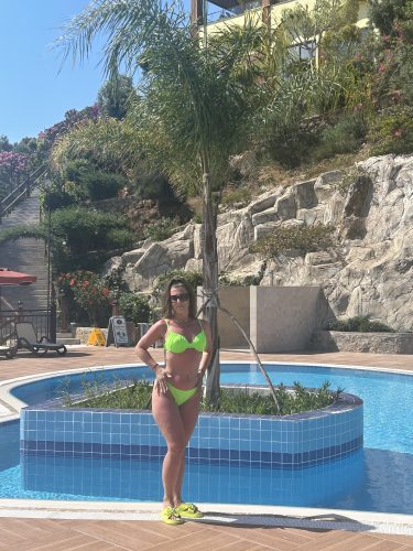 Costume de baie dama cu slip brazilian El Salvador Verde Neon-ES237 photo review