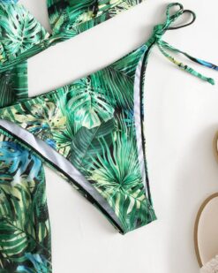 Costume de baie doua piese dama Vacation Mood Verde