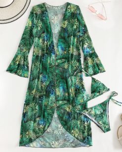 Costume de baie doua piese dama Vacation Mood Verde