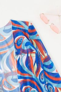 Costume de baie si tunica Americano Albastru