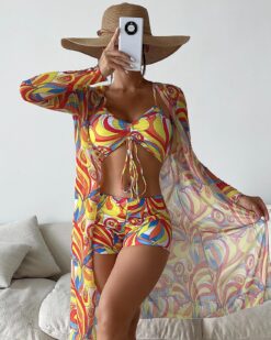 Costume de baie si tunica Americano Summer