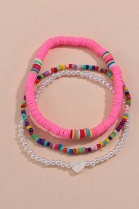 Set dama trei bratari picior Paola Roz-AF380R