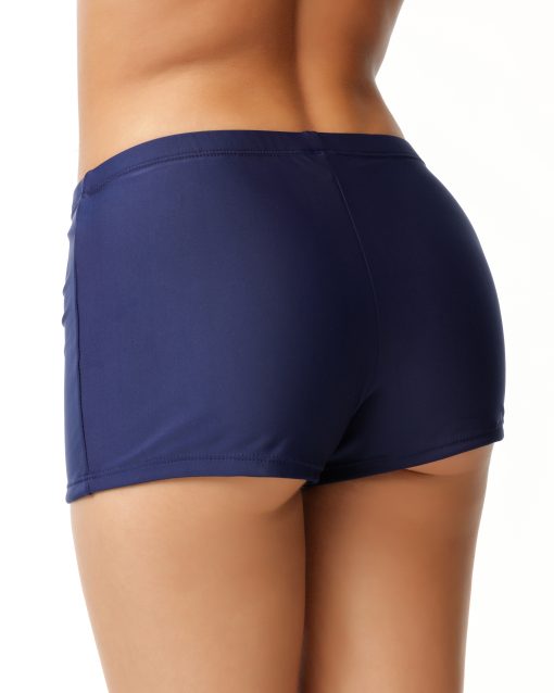 Costume de baie dama, tankini, cu maieu si pantaloni scurti Albastru SeaActive