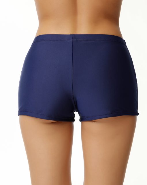 Costume de baie dama, tankini, cu maieu si pantaloni scurti Albastru SeaActive-SA30 - imagine 4